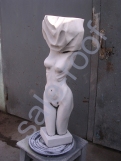 Скульптура бетонная Вазон Девушка А 107 